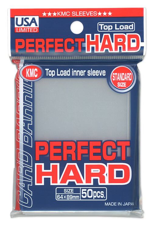 KMC Perfect Hard Inner Sleeves 50ct Pack