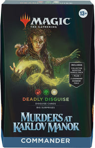 Murders at Karlov Manor Commander Deck MKM MTG