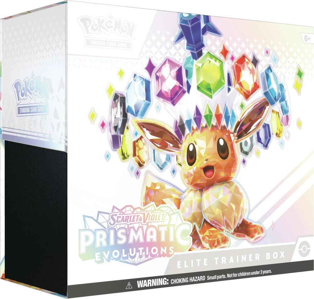 Pokemon Prismatic Evolutions V8.5 Elite Trainer Box