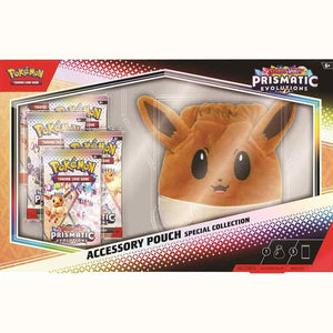 Pokemon Prismatic Evolutions Accessory Pouch Collection