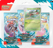 Load image into Gallery viewer, Pokemon Journey Together 3 Pack Blister
