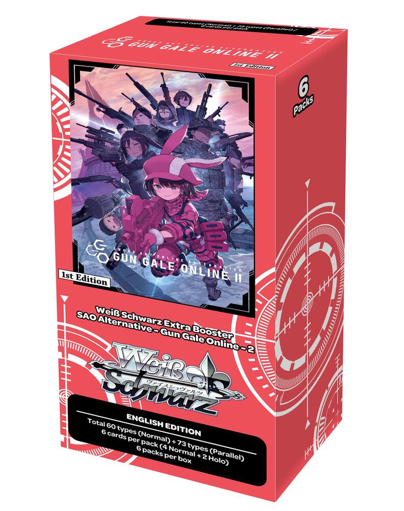 Weiss Schwarz - SAO Alternative Gun Gale Online 2 Extra Booster Box