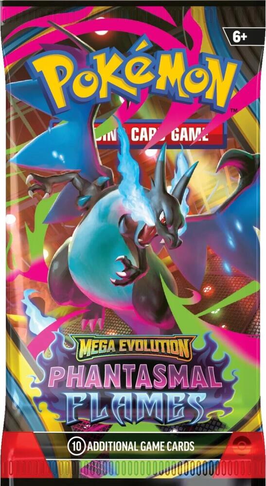 Pokemon Phantasmal Flames ME02 Booster Pack