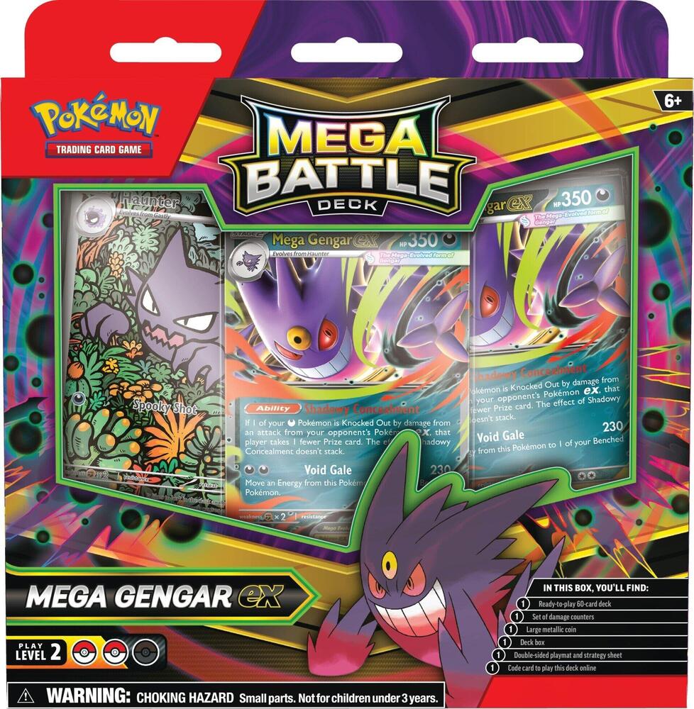 Pokemon Mega Battle Deck 2025