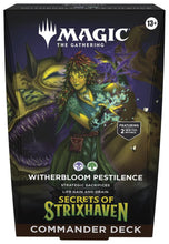 Load image into Gallery viewer, Secrets of Strixhaven Commander Deck MTG SOC
