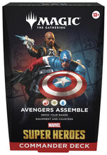 Load image into Gallery viewer, MTG: Marvel Super Heroes [MSH] - Commander Deck
