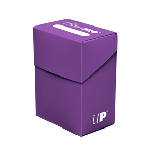 Purple Ultra Pro Deck Box 80+ Solid for Pokémon cards and Magic: The Gathering decks