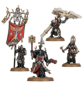 Black Templars Chaplain Grimaldus & Retinue