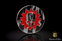 Load image into Gallery viewer, Baron of Dice: Wargaming Challenge Coins
