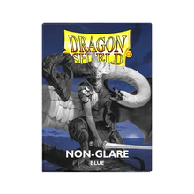 Load image into Gallery viewer, Dragon Shield Blue Matte Non-Glare Card Sleeves – Premium Protection for TCG, MTG, and Pokémon Cards
