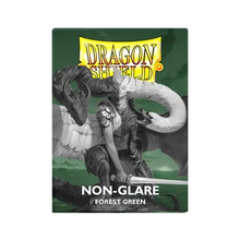 Load image into Gallery viewer, Dragon Shield Forest Green Matte Non-Glare Card Sleeves – Premium Protection for TCG, MTG, and Pokémon Cards
