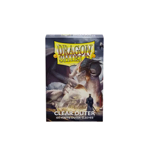 Dragon Shield Sleeves Matte Outer Clear 100ct