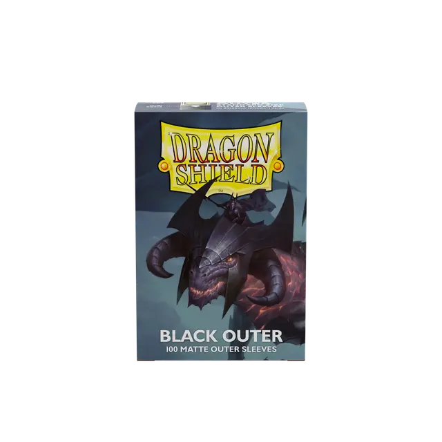Dragon Shield Sleeves - Black Outer