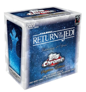 2023 Topps Star Wars Return of the Jedi Chrome Sapphire Edition Hobby Box