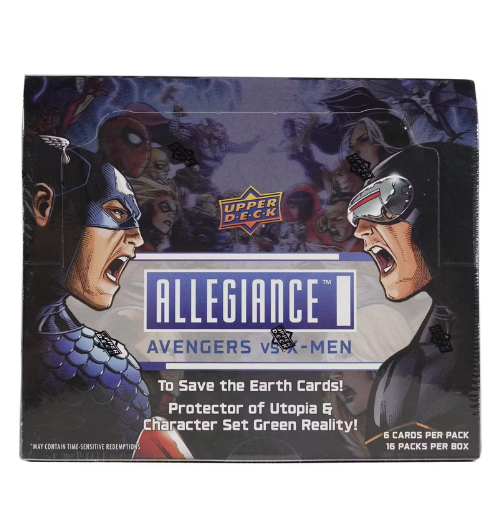 Upper Deck 2023 Marvel Allegiance Avengers VS X-Men Hobby Box