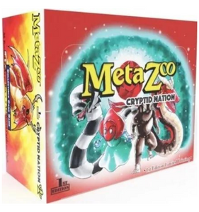 MetaZoo Cryptid Nation 1ST EDITION KICKSTARTER Booster Box