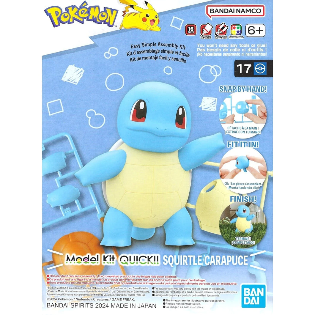 Squirtle Pokemon Model Kit