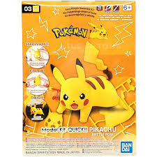 Pikachu Pokemon V3 Model Kit
