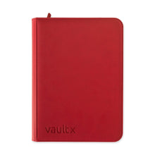 Load image into Gallery viewer, Fire Red Black Vault X binder for Pokemon TCG, MTG, and trading card players

