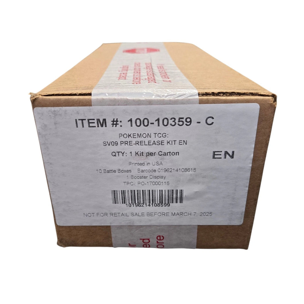 Pokemon Journey Together SV-09 Pre-Release Kit