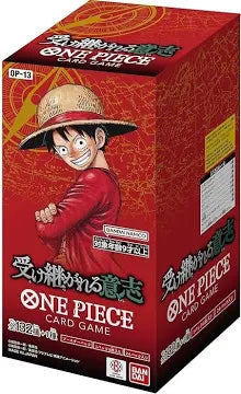 One Piece OP-13 Carrying On His Will Booster Box Japanese