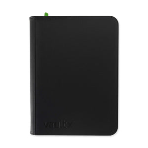Signature Black Vault X binder for Pokemon TCG, MTG, and trading card players