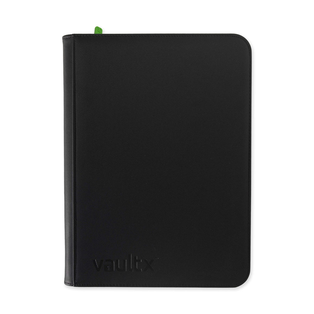 Signature Black Vault X binder for Pokemon TCG, MTG, and trading card players
