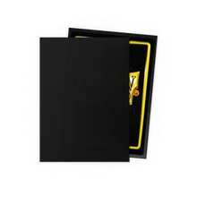 Load image into Gallery viewer, Dragon Shield Black Matte Non-Glare Card Sleeves – Premium Protection for TCG, MTG, and Pokémon Cards
