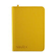 Load image into Gallery viewer, Sunrise Yellow Black Vault X binder for Pokemon TCG, MTG, and trading card players
