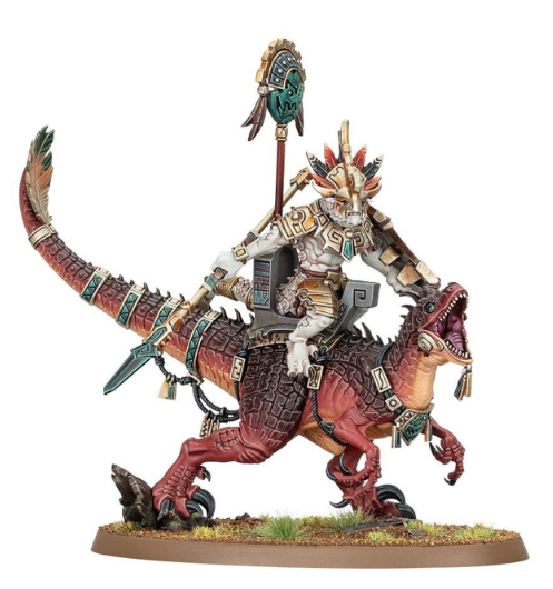 Seraphon Saurus Scar-Veteran on Aggradon