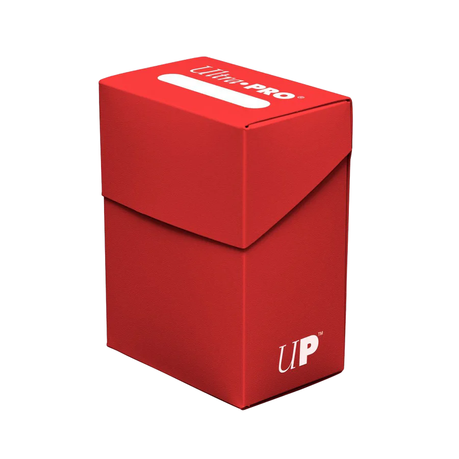 Deckbox Ultra Pro 80+ Solid Red