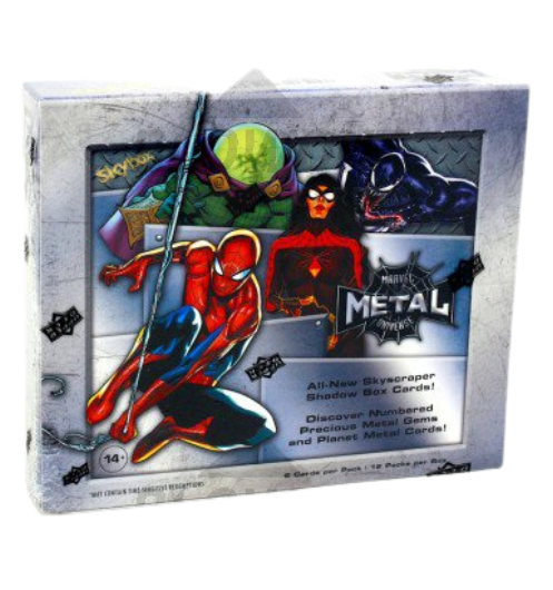 Upper Deck Marvel Spider-Man Metal Universe Box