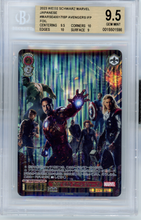 Load image into Gallery viewer, 2023 WEISS SCHWARZ MARVEL JAPANESE AVENGERS IFP FOIL BGS 9.5
