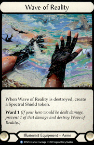 WAVE OF REALITY DYNASTY #214 COLD FOIL
