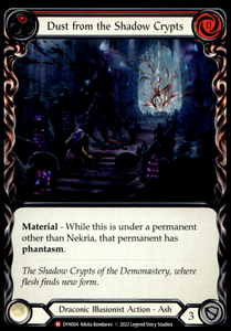 DUST FROM THE SHADOW CRYPTS DYNASTY #004 NON FOIL