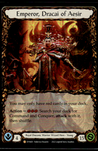 Load image into Gallery viewer, EMPEROR, DRACAI OF AESIR DYNASTY #001 RAINBOW FOIL
