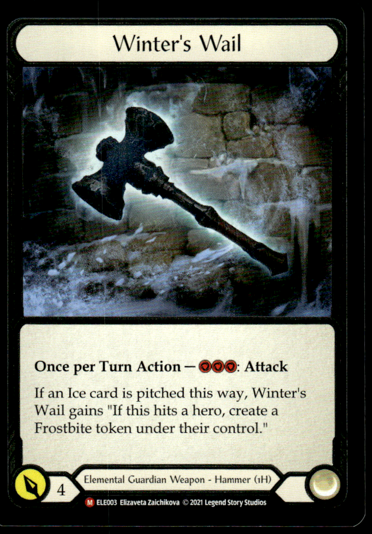 WINTER'S WAIL TALES OF ARIA #003 COLD FOIL