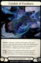 Load image into Gallery viewer, CONDUIT OF FROSTBURN UPRISING #125 COLD FOIL
