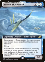 Load image into Gallery viewer, YORION, SKY NOMAD (EXTENDED ART) IKORIA: LAIR OF BEHEMOTHS #359 NON FOIL RARE
