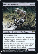 Load image into Gallery viewer, MARROW-GNAWER MYSTERY BOOSTER THE LIST #124 FOIL RARE
