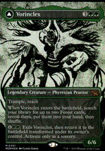 Load image into Gallery viewer, VORINCLEX // THE GRAND EVOLUTION (SHOWCASE) MARCH OF THE MACHINE #301 FOIL MYTHIC RARE
