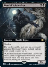 Load image into Gallery viewer, DAUTHI VOIDWALKER (EXTENDED ART) MODERN HORIZONS 2 #450 NON FOIL RARE
