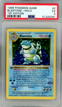 Load image into Gallery viewer, 1999 POKEMON GAME BLASTOISE 1ST EDITION PSA 5
