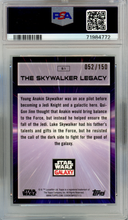 Load image into Gallery viewer, 2022 TOPPS CHROME STAR WARS GALAXY THE SKYWALKER LEGACY ATOMIC REFRACTOR PSA 9
