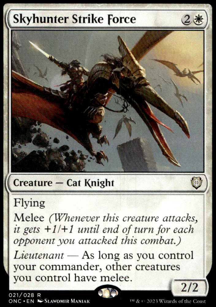 SKYHUNTER STRIKE FORCE PHYREXIA: ALL WILL BE ONE COMMANDER #21 NON FOIL RARE