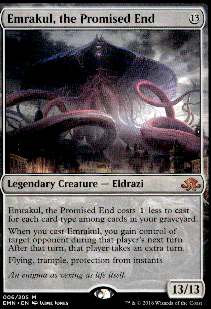 EMRAKUL, THE PROMISED END ELDRITCH MOON #6 NON FOIL MYTHIC