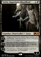 Load image into Gallery viewer, SORIN, IMPERIOUS BLOODLORD CORE SET 2020 #115 NON FOIL MYTHIC
