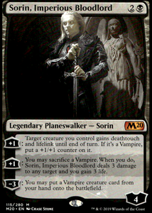 SORIN, IMPERIOUS BLOODLORD CORE SET 2020 #115 NON FOIL MYTHIC