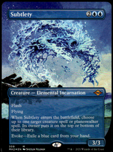 Load image into Gallery viewer, SUBTLETY MODERN HORIZONS 2 #309 BORDERLESS FOIL MYTHIC
