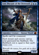 Load image into Gallery viewer, LIER, DISCIPLE OF THE DROWNED INNISTRAD: MIDNIGHT HUNT #59 NON FOIL MYTHIC RARE
